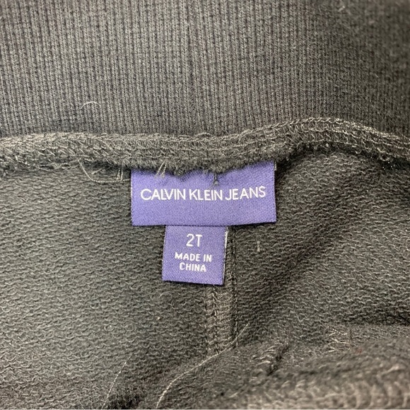 Calvin Klein Little Boy's 2-Piece Hoodie & Fleece Joggers Set Size 2T - Picture 6 of 9